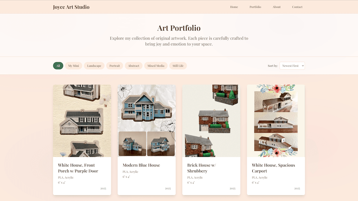 Joyce Art Studio screenshot