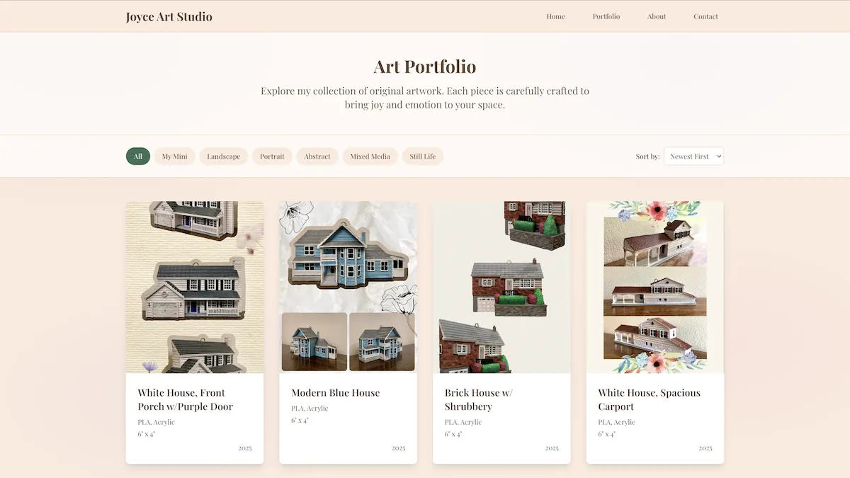 Joyce Art Studio screenshot